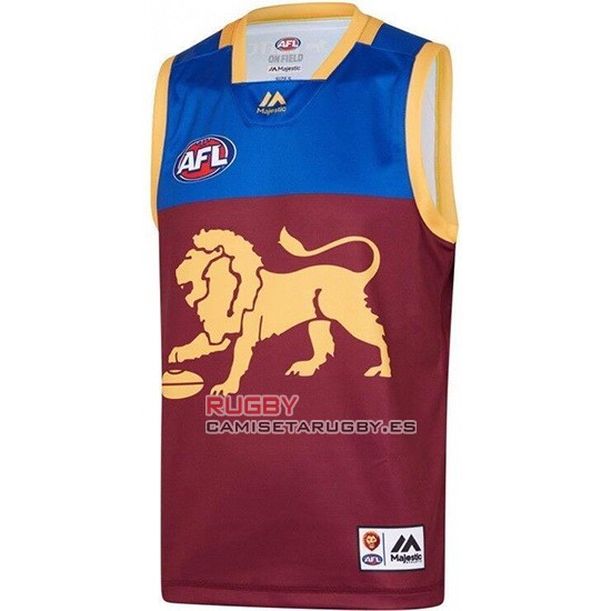 Camiseta Brisbane Lions AFL 2019 Brown